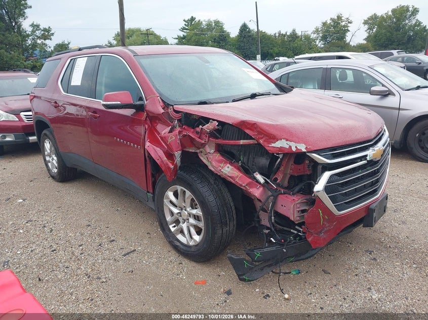 2019 CHEVROLET TRAVERSE 1LT | 1GNERGKW6KJ154948 | UPCARS