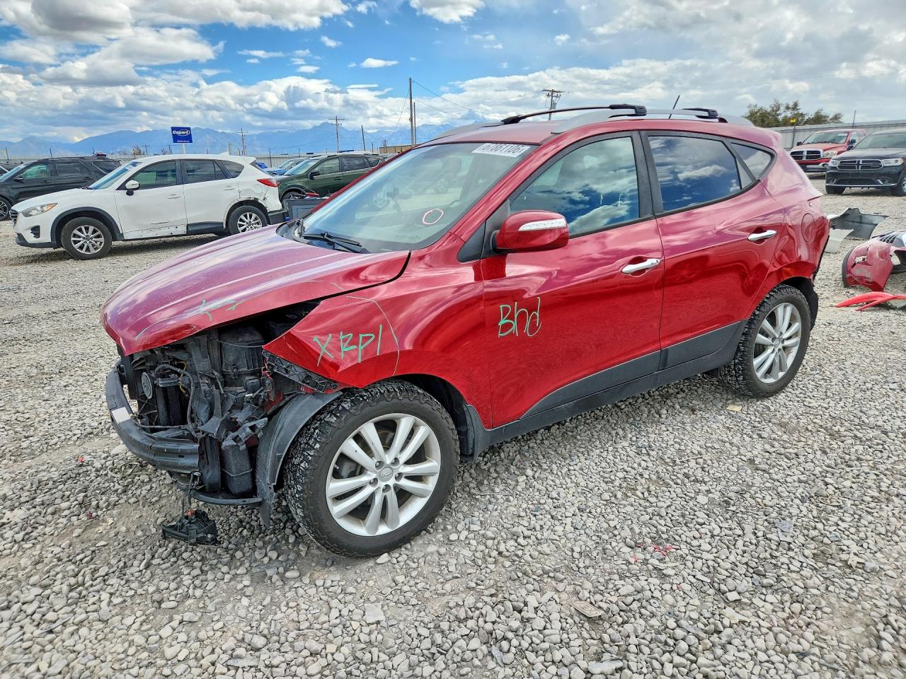 2013 HYUNDAI TUCSON LIMITED | KM8JUCAC2DU579070 | UPCARS