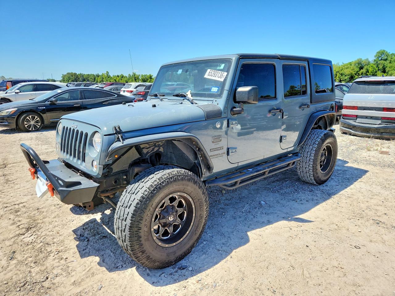 2015 JEEP WRANGLER SPORT | 1C4BJWDGXFL597214 | UPCARS