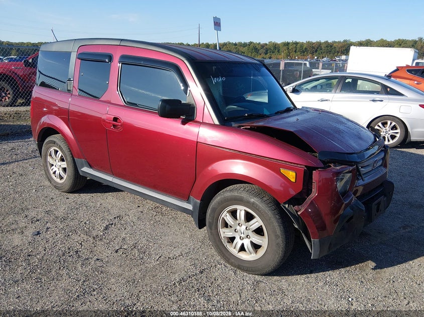 2008 HONDA ELEMENT EX | 5J6YH28768L017382 | UPCARS