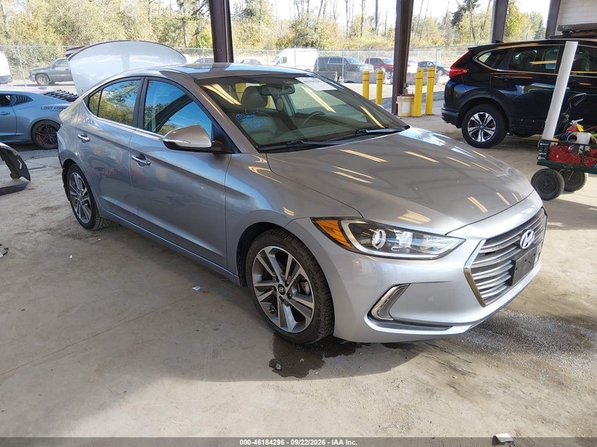 2017 HYUNDAI ELANTRA LIMITED | 5NPD84LF5HH068262 | UPCARS