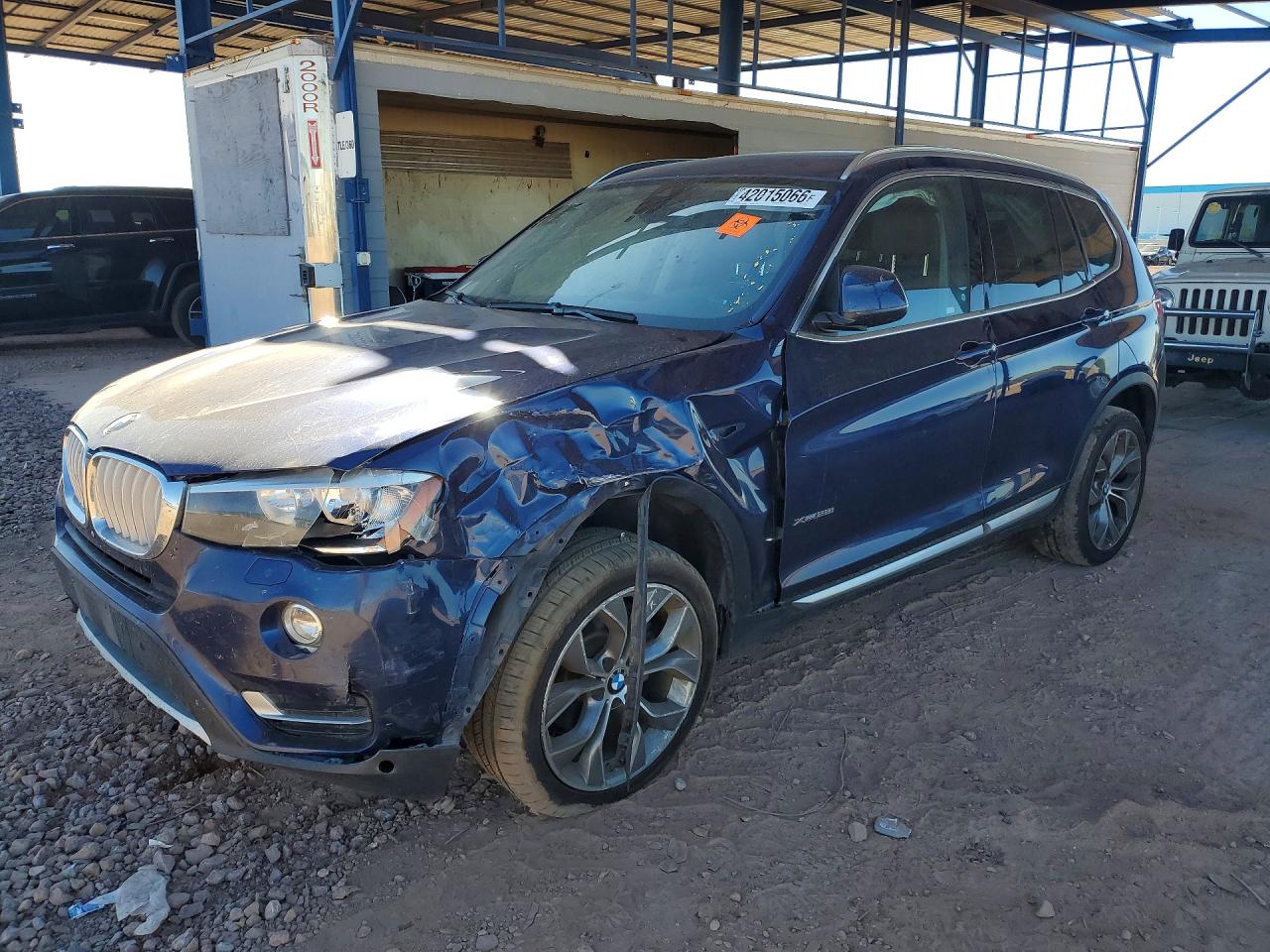 2017 BMW X3 XDRIVE28I | 5UXWX9C32H0W74287 | UPCARS