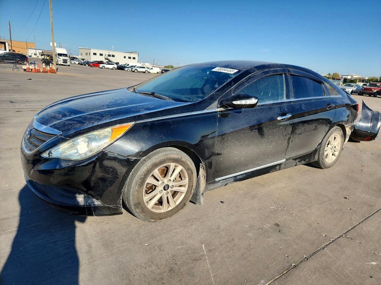 2014 HYUNDAI SONATA GLS | 5NPEB4AC6EH844246 | UPCARS