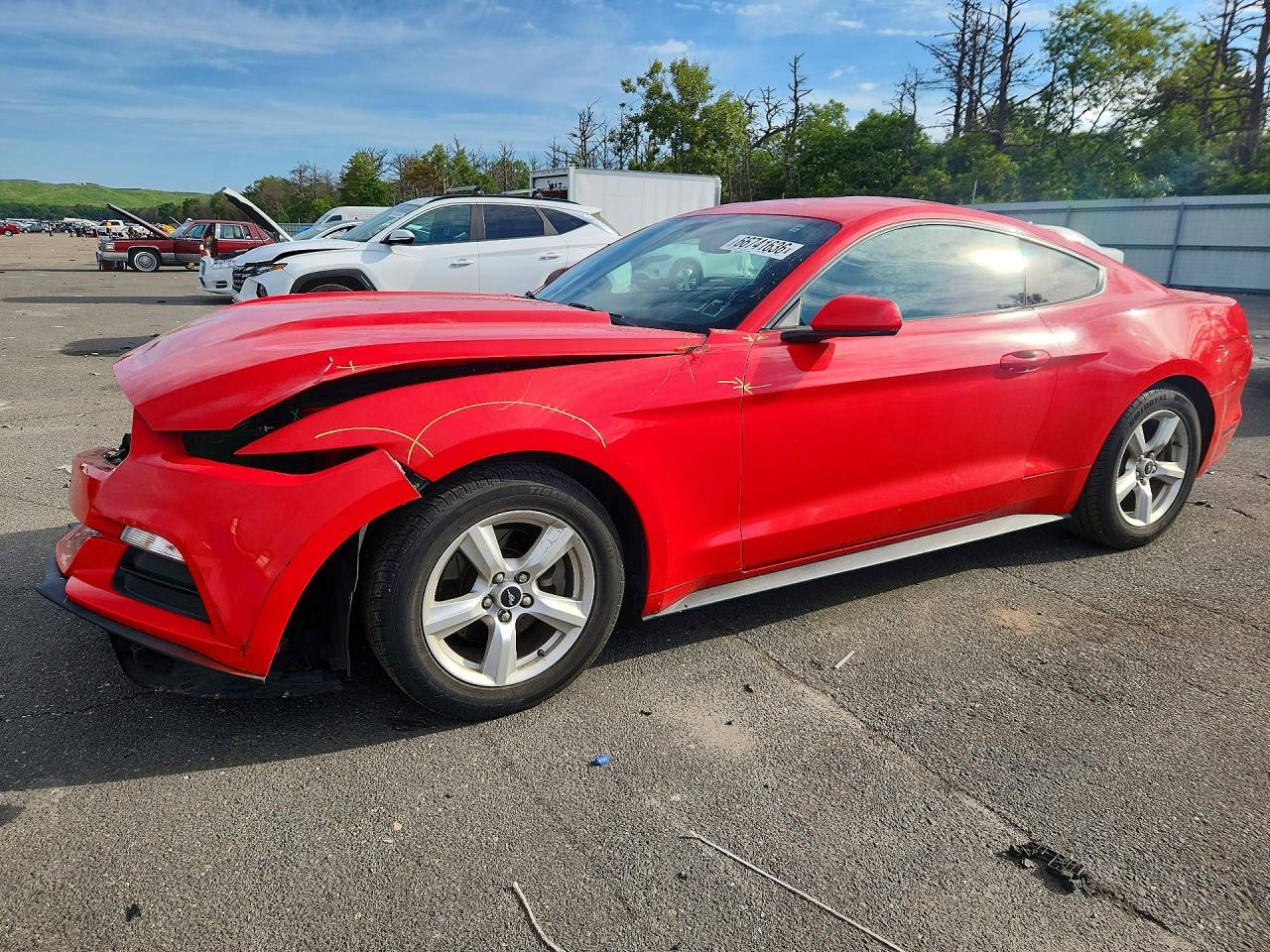 2017 FORD MUSTANG V6 COUPE | 1FA6P8AM1H5332197 | UPCARS