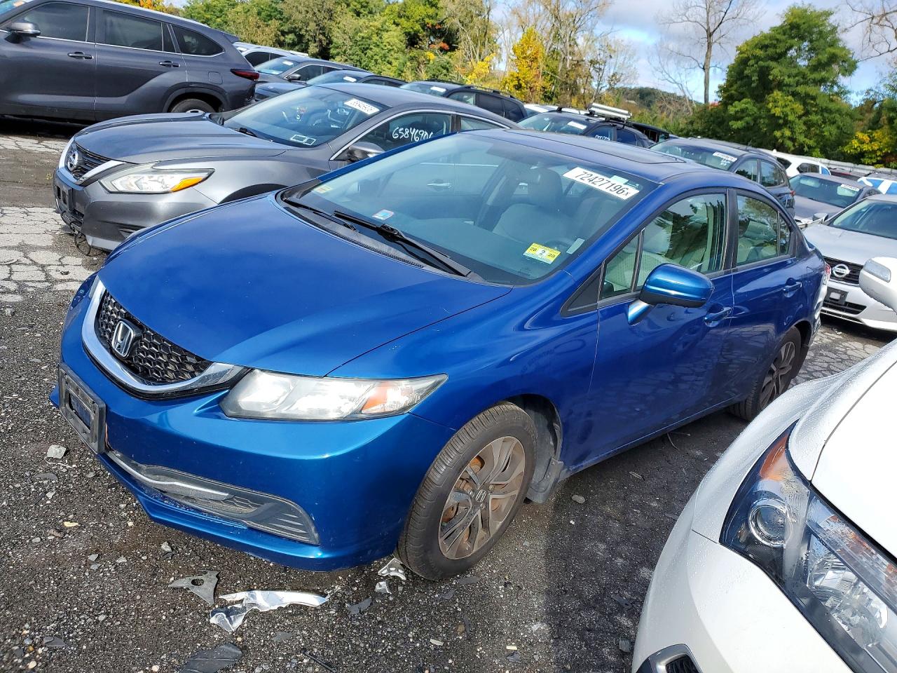 2015 HONDA CIVIC EX | 19XFB2F80FE036977 | UPCARS