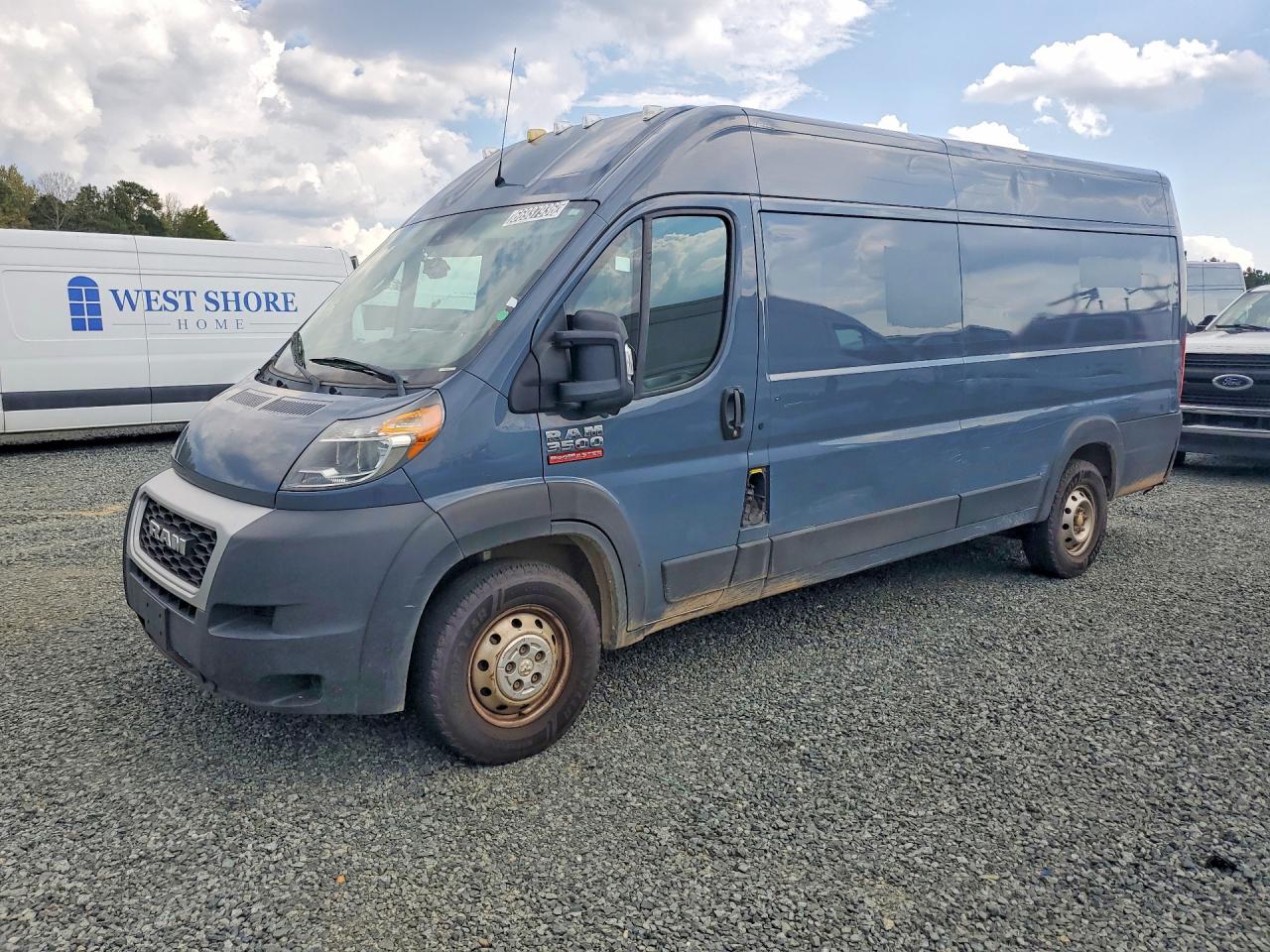 2021 RAM PROMASTER DELIVERY VAN | 3C6MRVJG0ME541487 | UPCARS