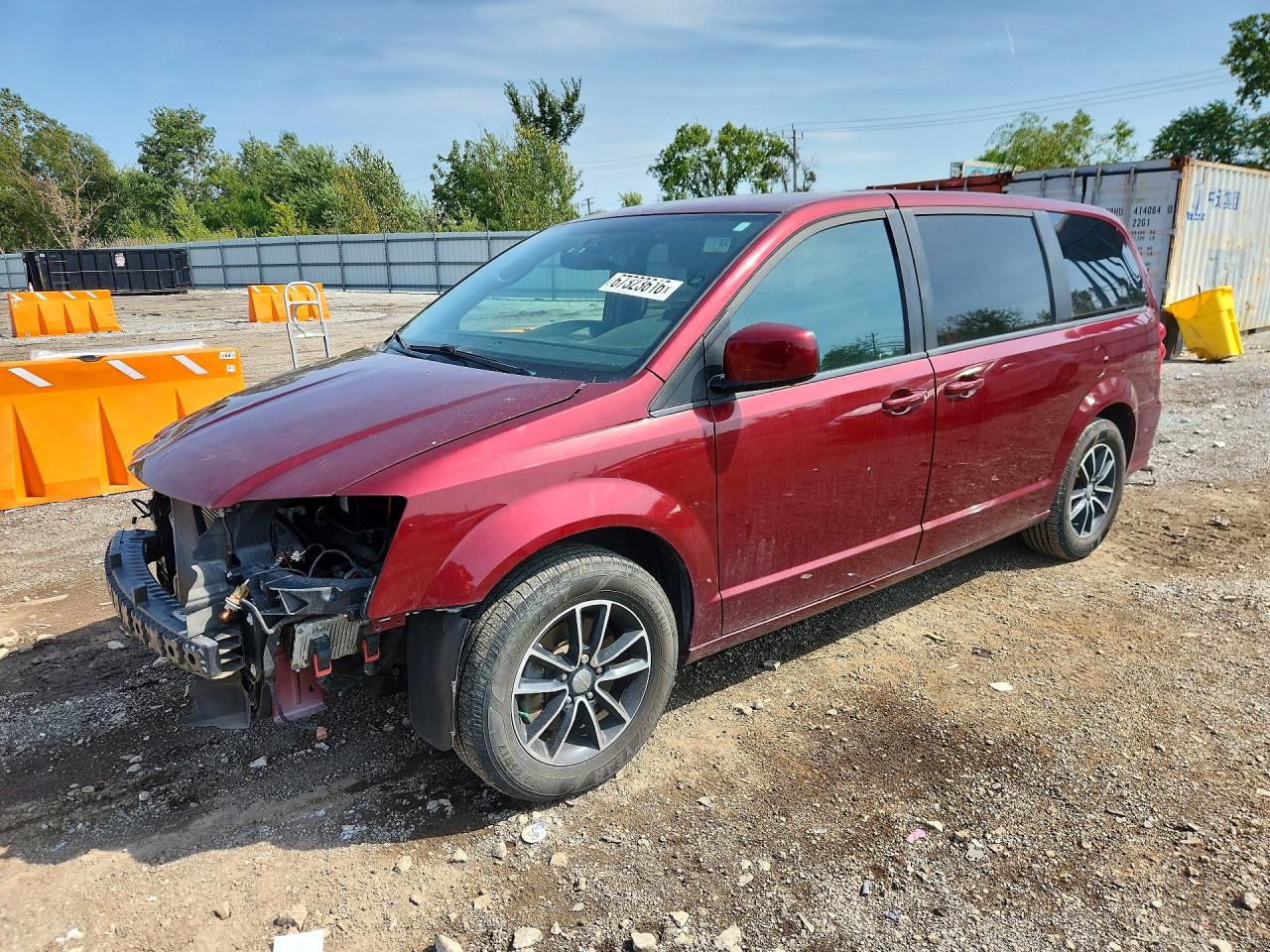 2018 DODGE CARAVAN SE | 2C4RDGBG1JR191305 | UPCARS