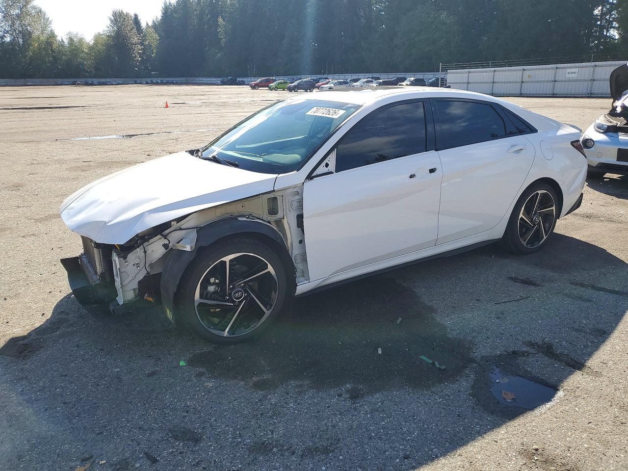 2021 HYUNDAI ELANTRA N LINE | KMHLR4AF7MU180665 | UPCARS