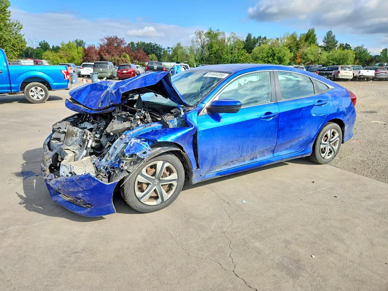 2016 HONDA CIVIC LX | 19XFC2E5XGE009324 | UPCARS