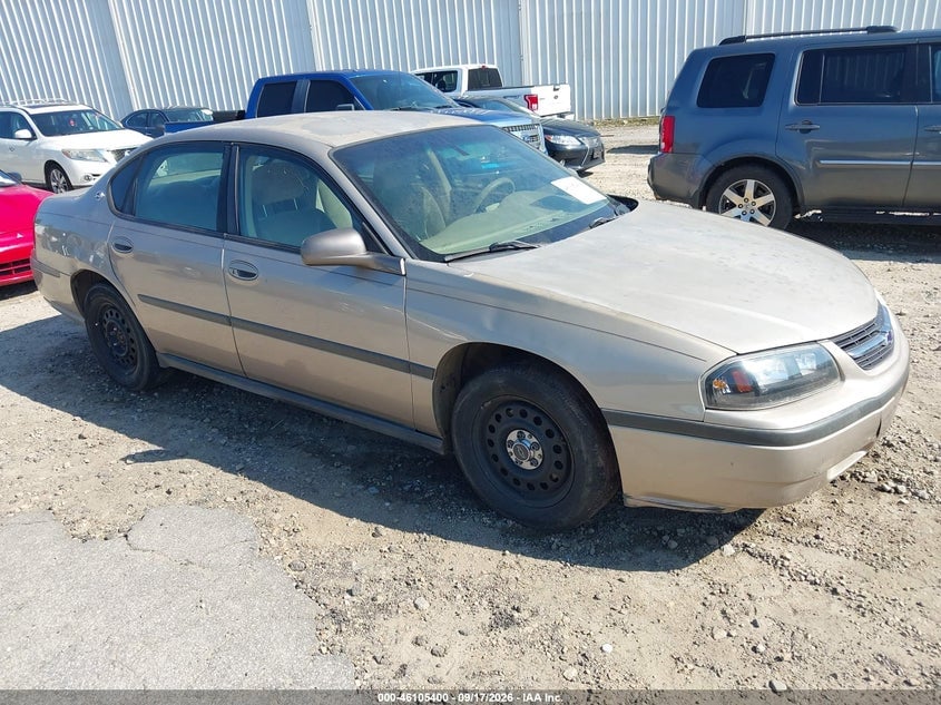 2001 CHEVROLET IMPALA | 2G1WF52E619239647 | UPCARS
