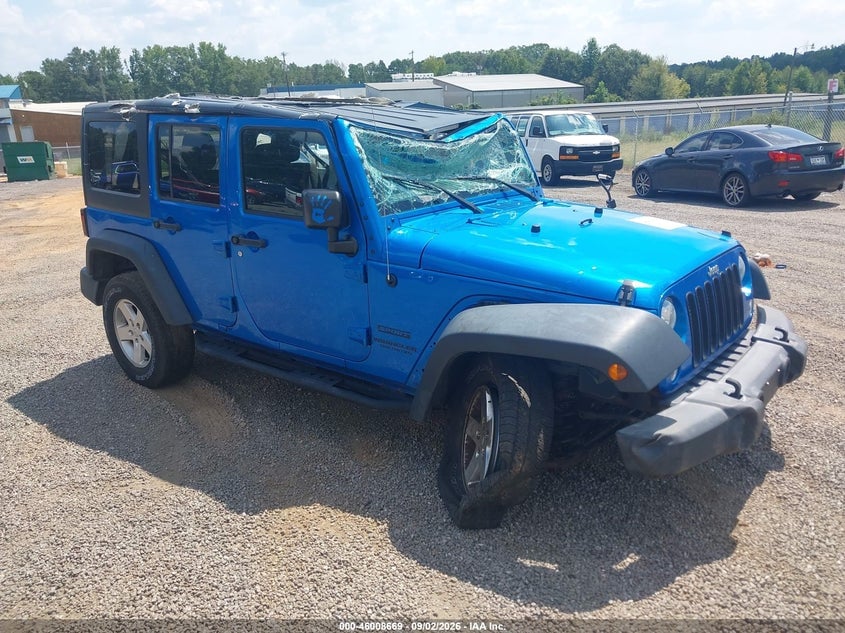 2016 JEEP WRANGLER UNLIMITED SPORT | 1C4BJWDG7GL260162 | UPCARS