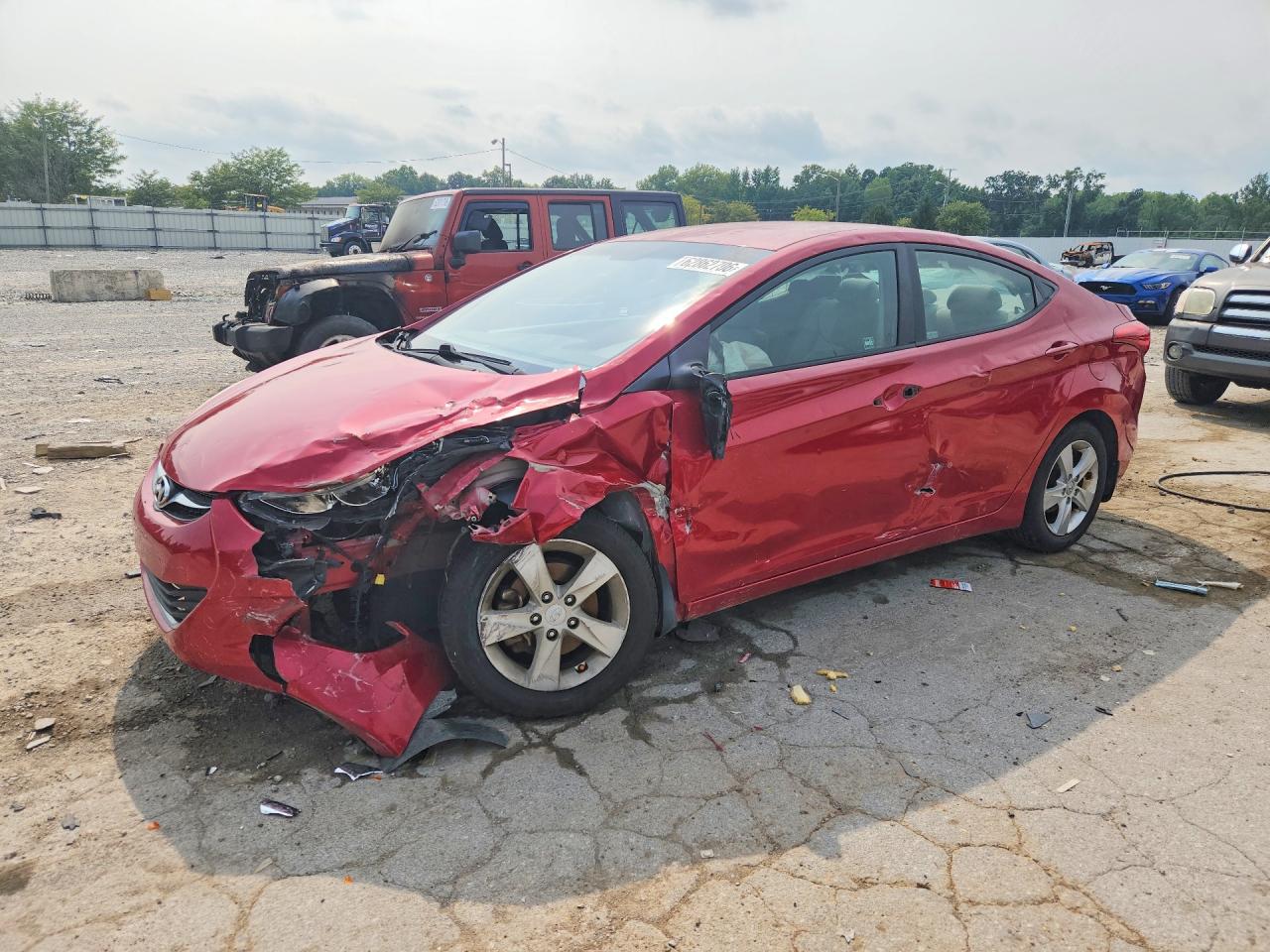 2013 HYUNDAI ELANTRA GLS | KMHDH4AE3DU947121 | UPCARS