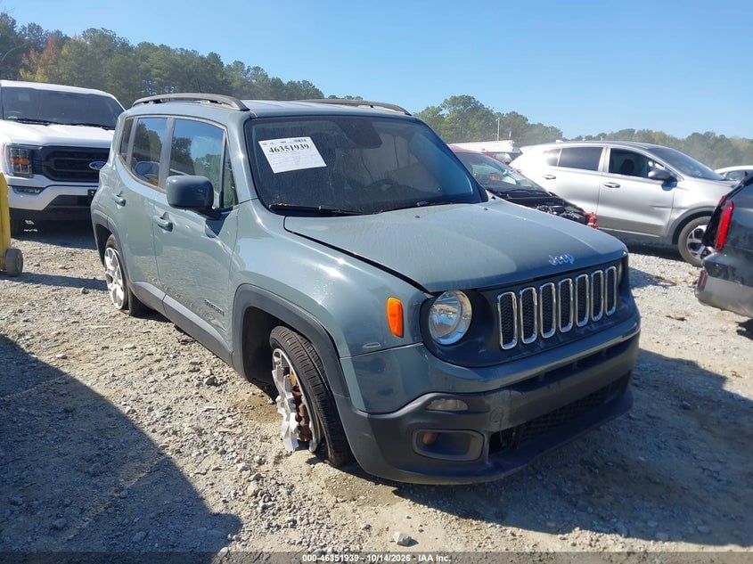 2016 JEEP RENEGADE LATITUDE | ZACCJABT1GPE29398 | UPCARS