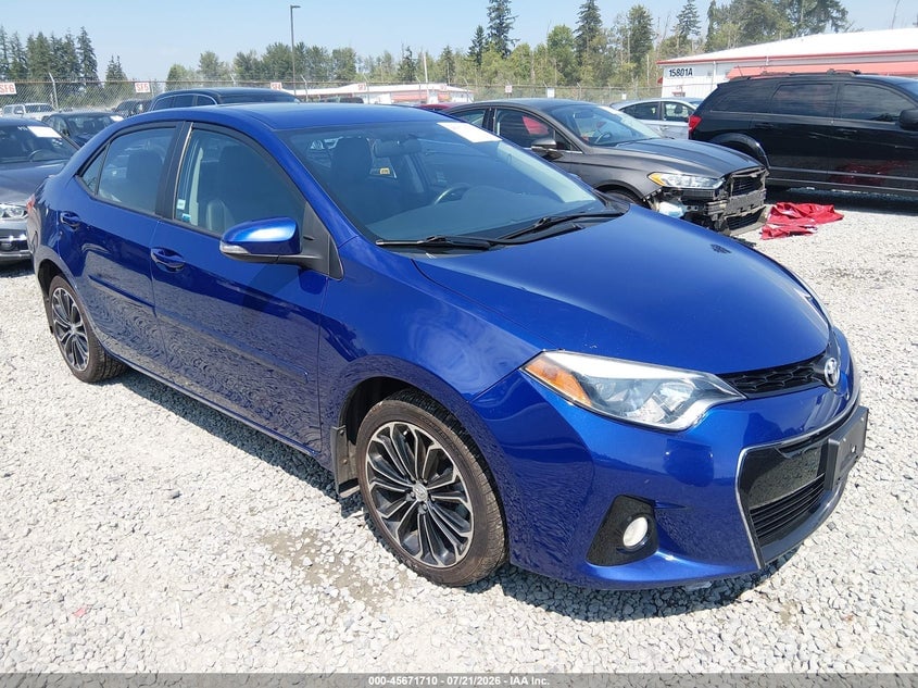 2014 TOYOTA COROLLA S PREMIUM | 5YFBURHE4EP150210 | UPCARS