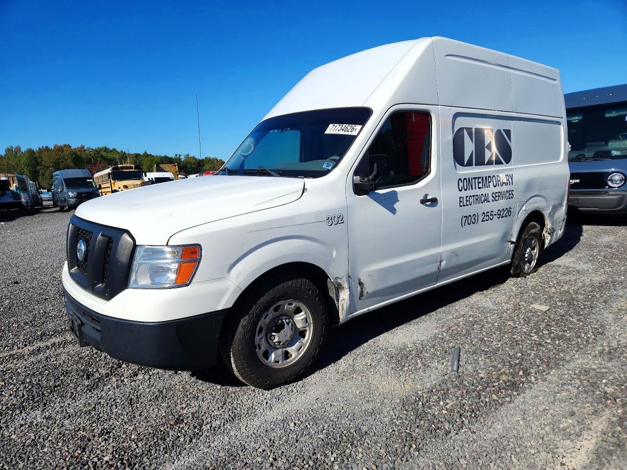 2018 NISSAN NV 2500 HD SV | 1N6BF0LYXJN808060 | UPCARS