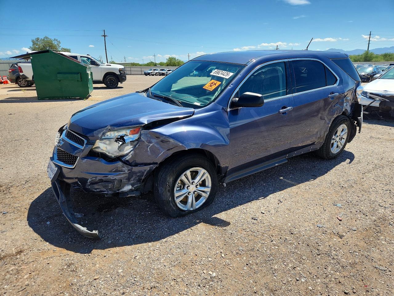 2014 CHEVROLET EQUINOX LS | 2GNALAEK6E6339850 | UPCARS