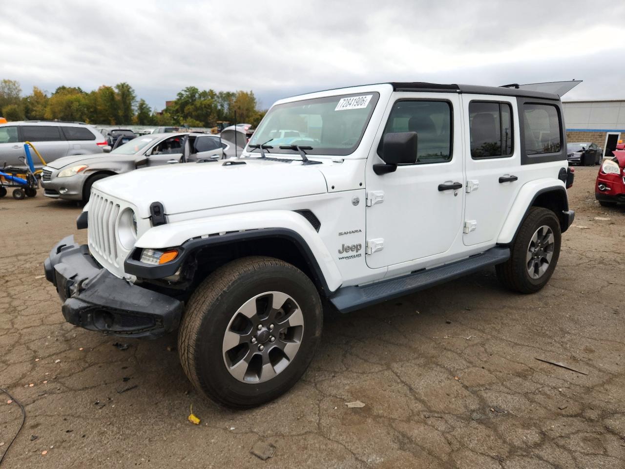 2018 JEEP WRANGLER SAHARA | 1C4HJXEG2JW124641 | UPCARS