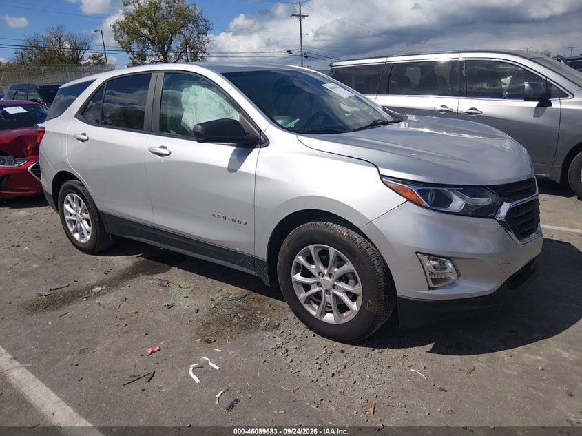 2021 CHEVROLET EQUINOX FWD LS | 3GNAXHEV9MS111929 | UPCARS