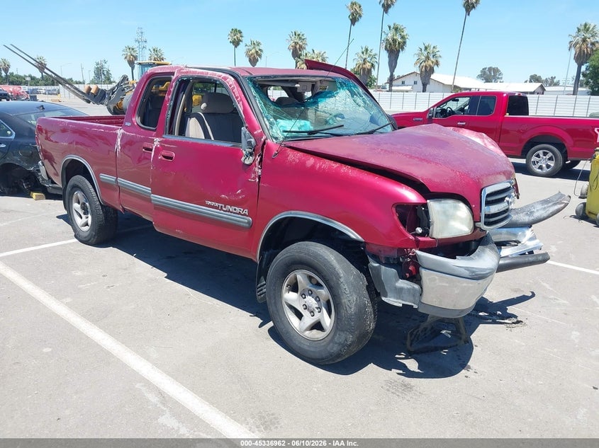 2000 TOYOTA TUNDRA SR5 V8 | 5TBRT3411YS011450 | UPCARS