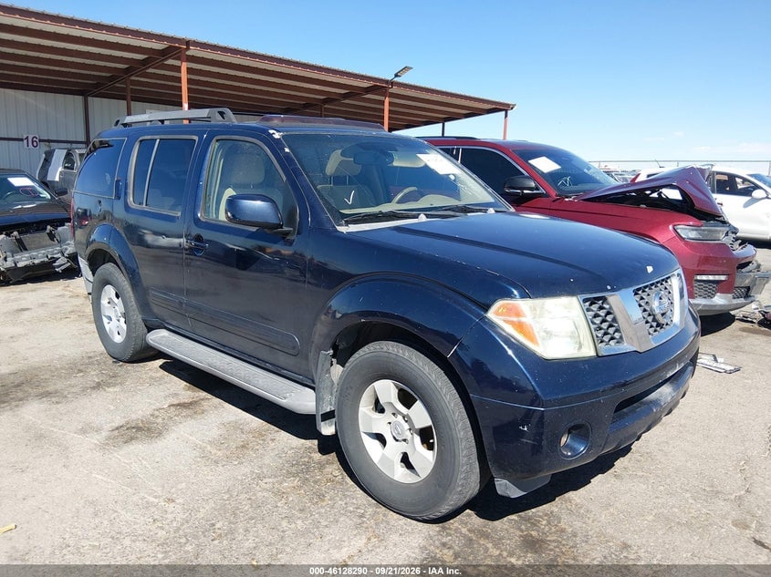 2006 NISSAN PATHFINDER SE | 5N1AR18U76C680635 | UPCARS