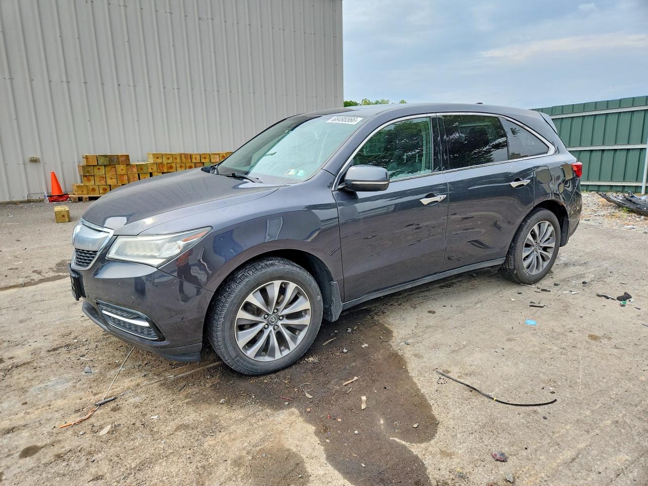 2014 ACURA MDX TECHNOLOGY | 5FRYD4H46EB046655 | UPCARS