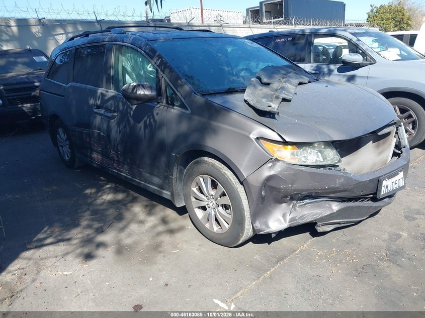 2015 HONDA ODYSSEY EX-L | 5FNRL5H6XFB088831 | UPCARS