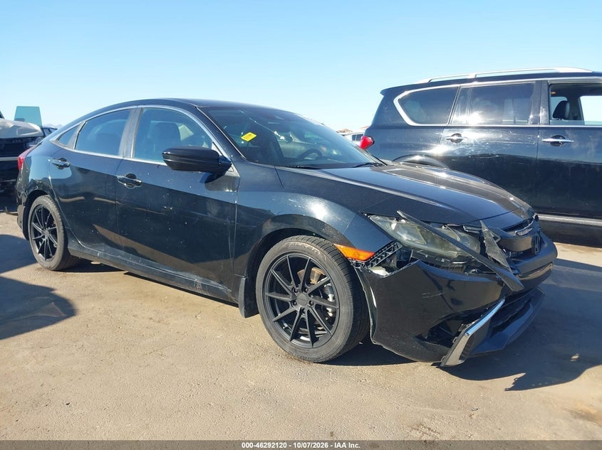 2019 HONDA CIVIC LX | 19XFC2F61KE028201 | UPCARS