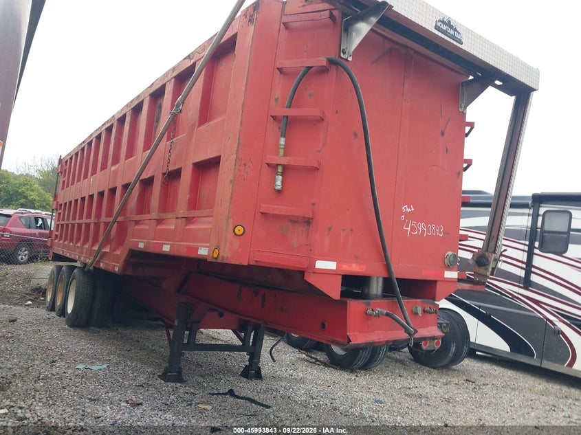 2011 DIERZEN DUMP SEMI TRAILER | 1D913272ABA059476 | UPCARS