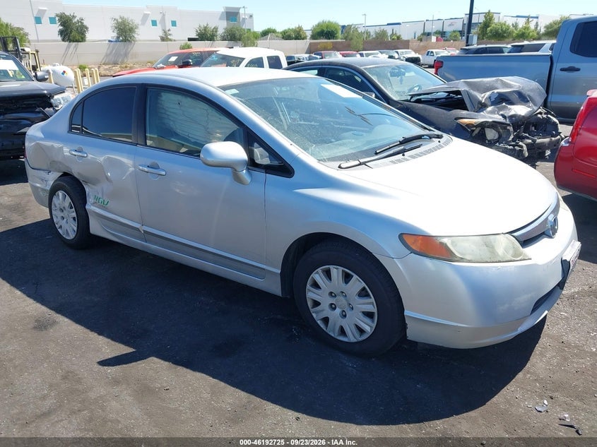 2007 HONDA CIVIC GX | 1HGFA46587L000193 | UPCARS