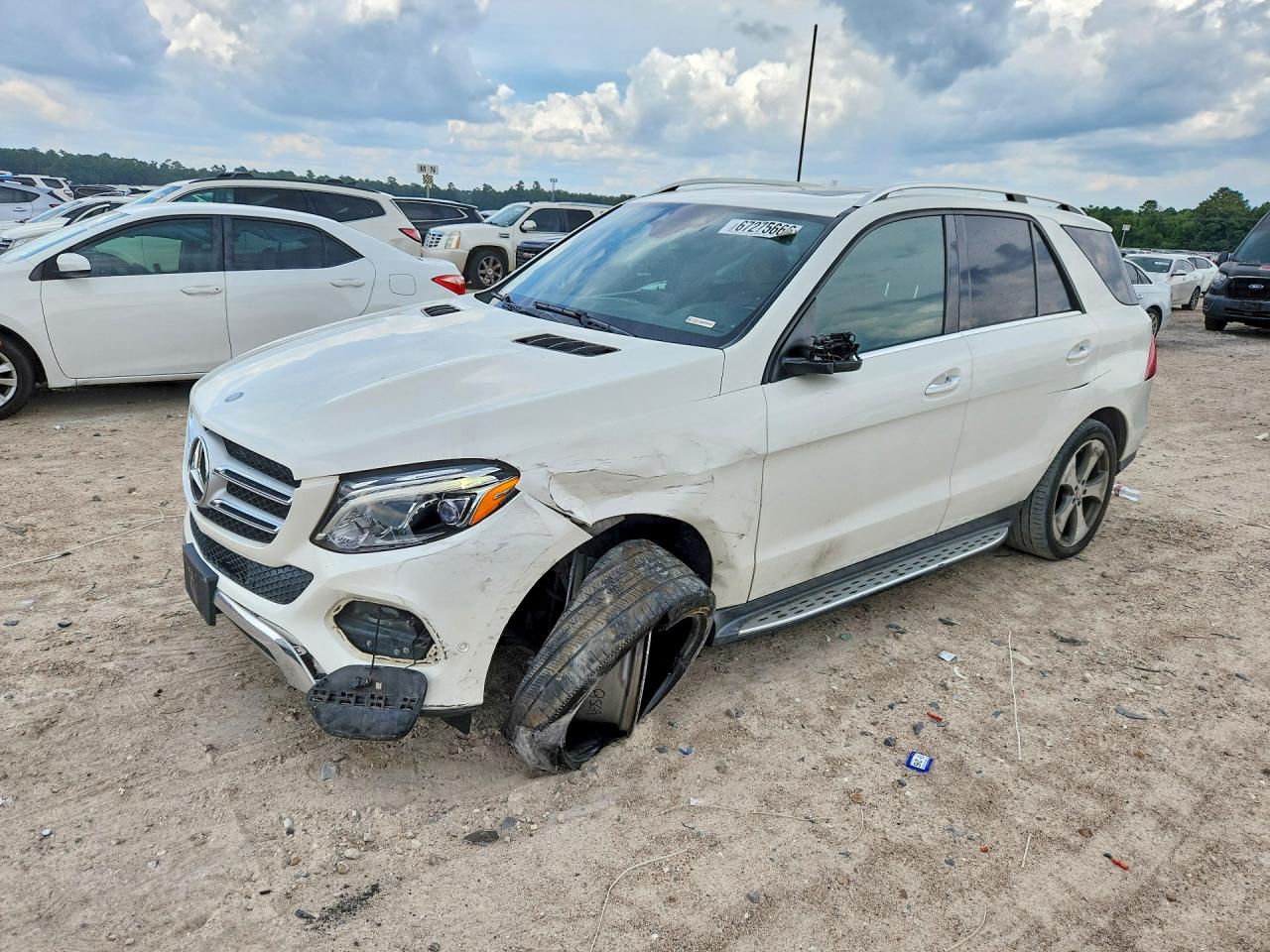 2017 MERCEDES-BENZ GLE-CLASS 350 | 4JGDA5JB6HA832990 | UPCARS