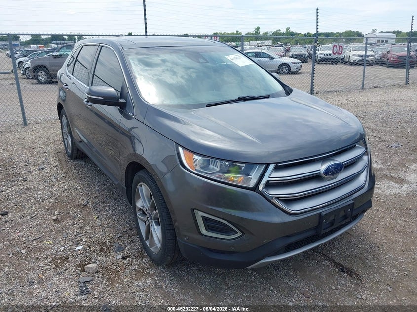 2015 FORD EDGE TITANIUM | 2FMPK3K83FBB38549 | UPCARS