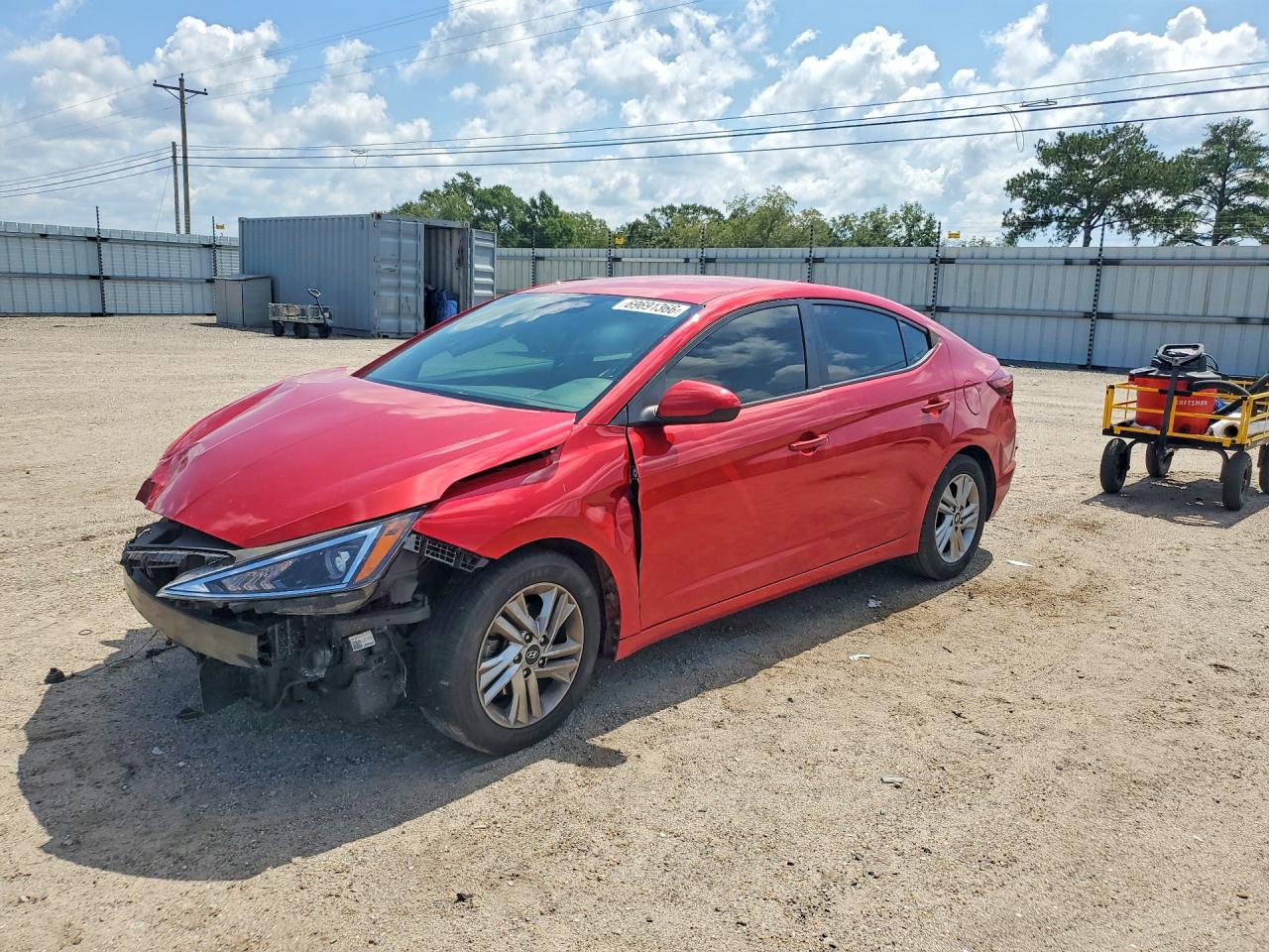 2020 HYUNDAI ELANTRA SEL | 5NPD84LF0LH607072 | UPCARS