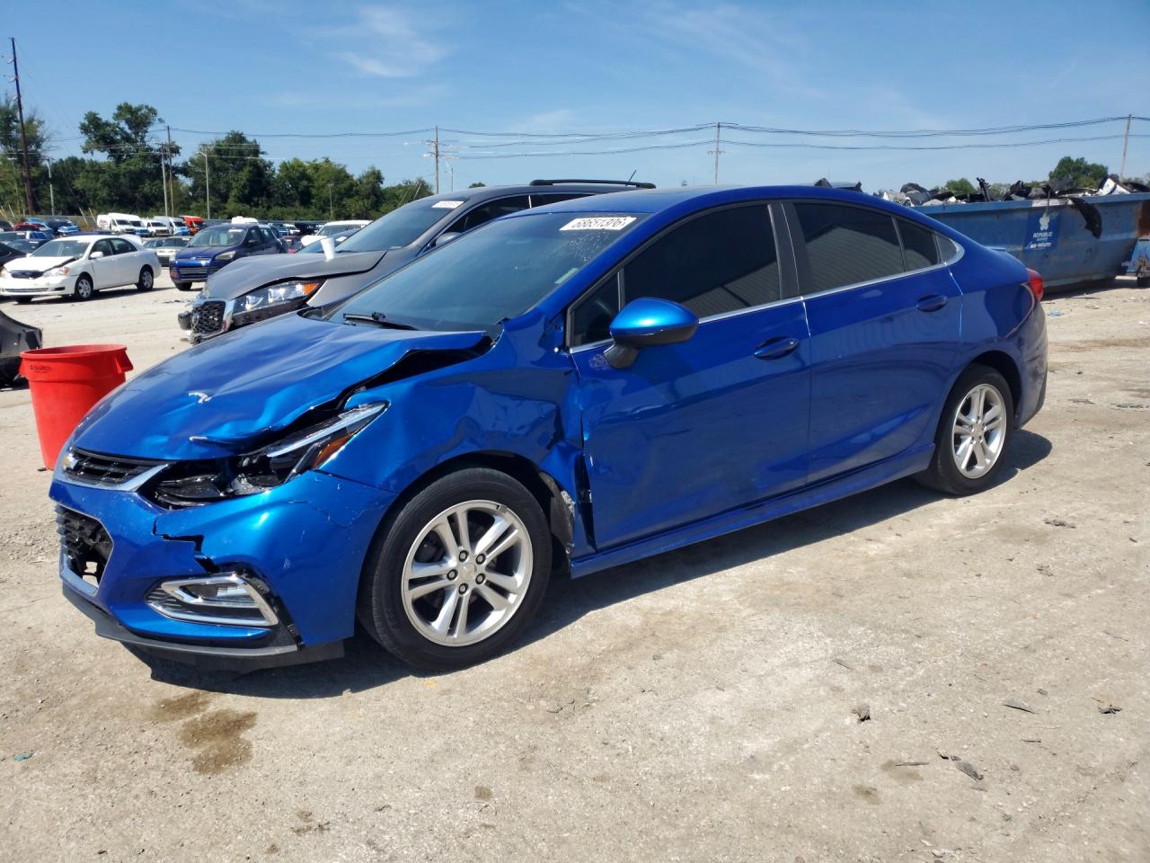 2016 CHEVROLET CRUZE LT | 1G1BE5SM6G7237089 | UPCARS