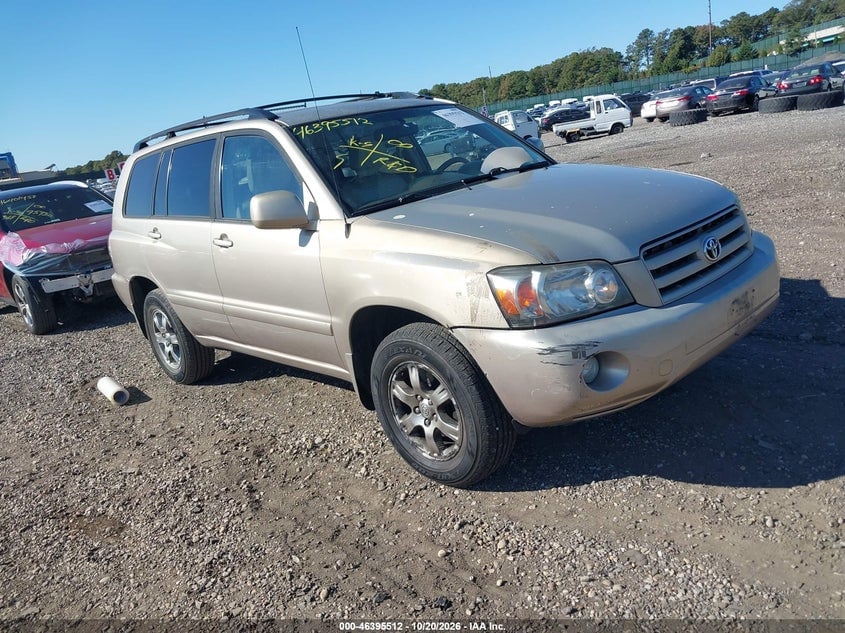 2004 TOYOTA HIGHLANDER V6 | JTEEP21A740043045 | UPCARS