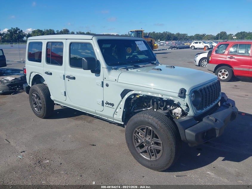 2024 JEEP WRANGLER 4-DOOR SPORT S 4X4 | 1C4PJXDG4RW311372 | UPCARS
