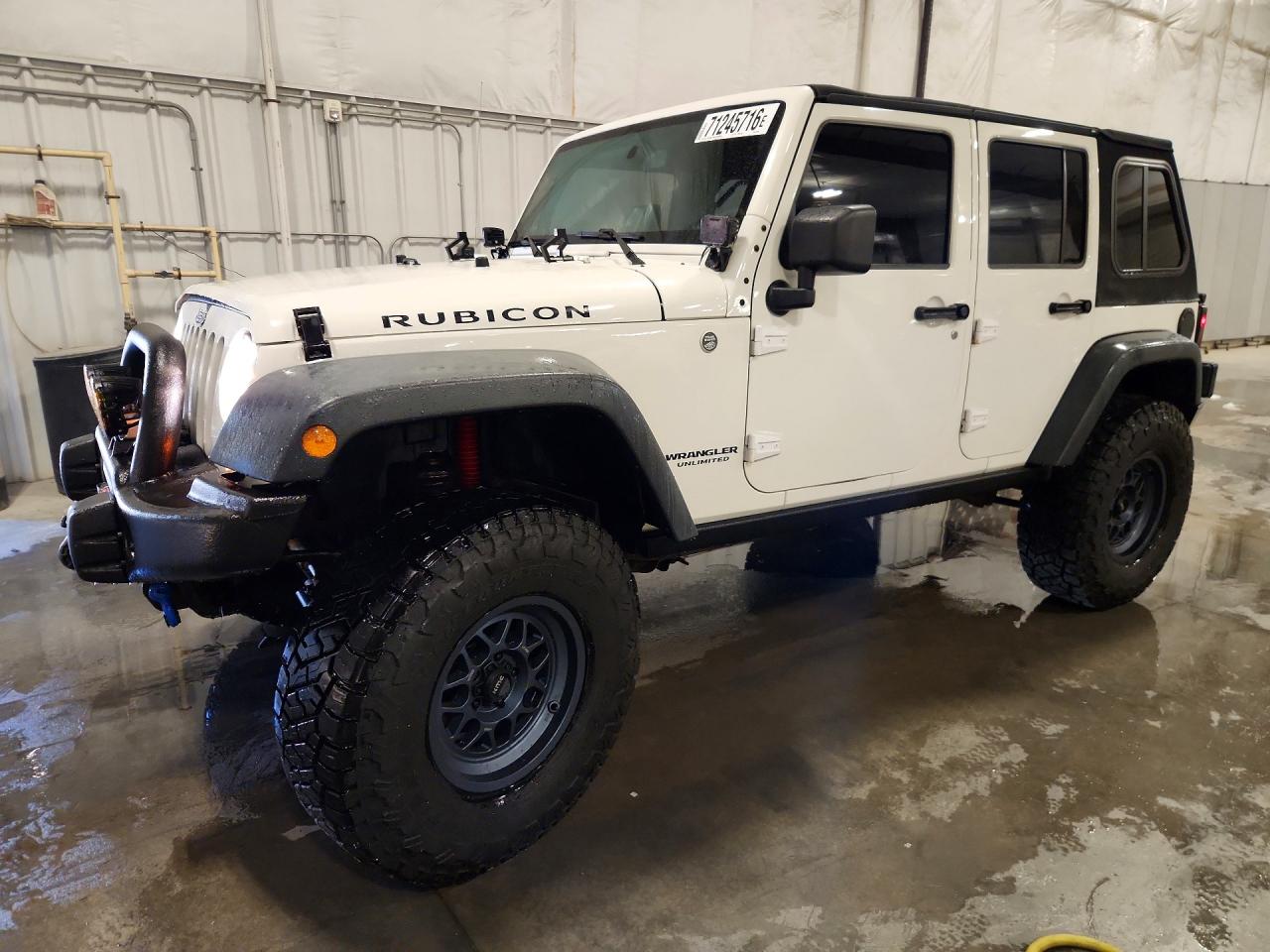 2008 JEEP WRANGLE RUBICON | 1J4GA69148L586345 | UPCARS