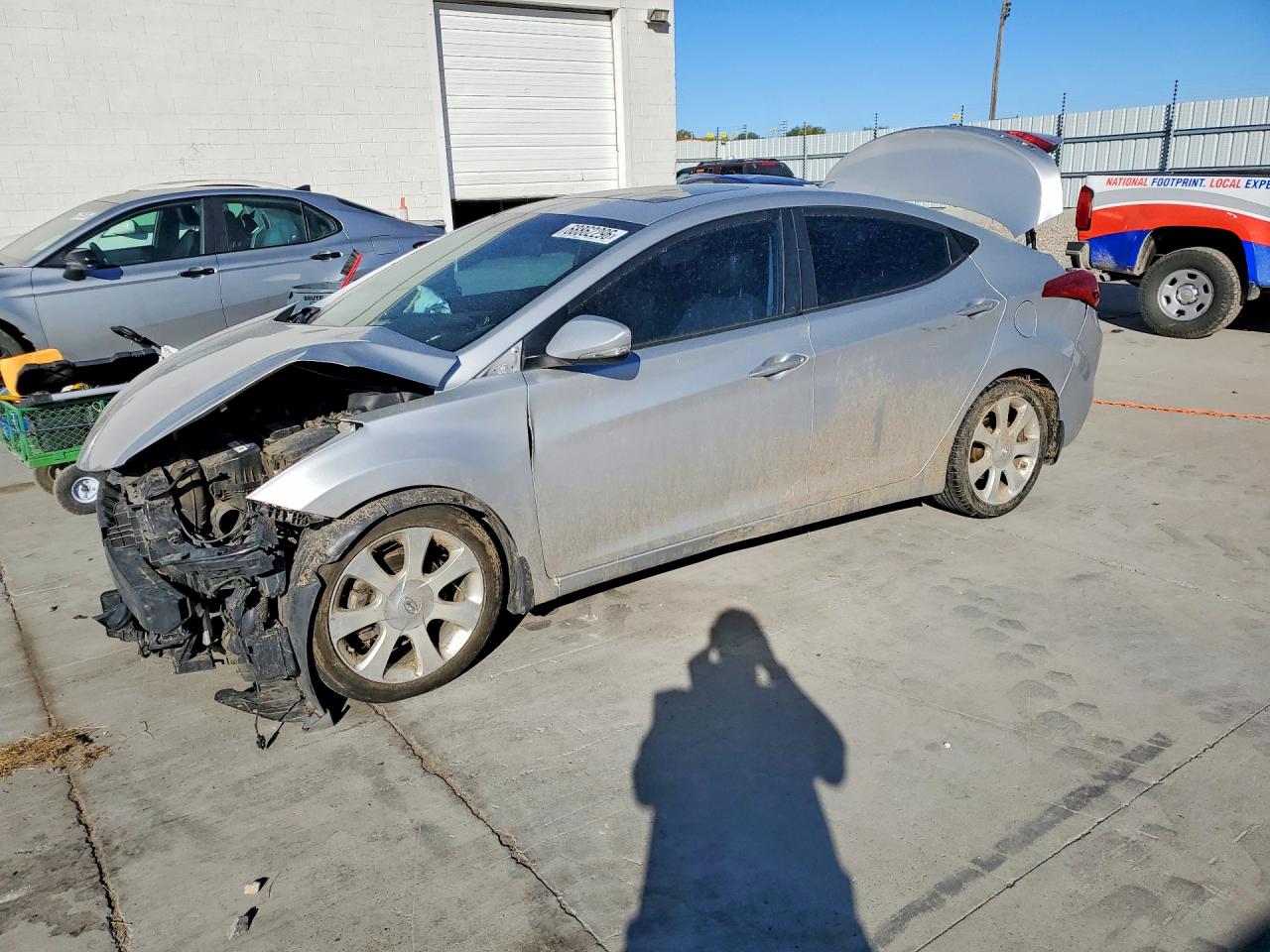 2013 HYUNDAI ELANTRA LIMITED | KMHDH4AE0DU627352 | UPCARS