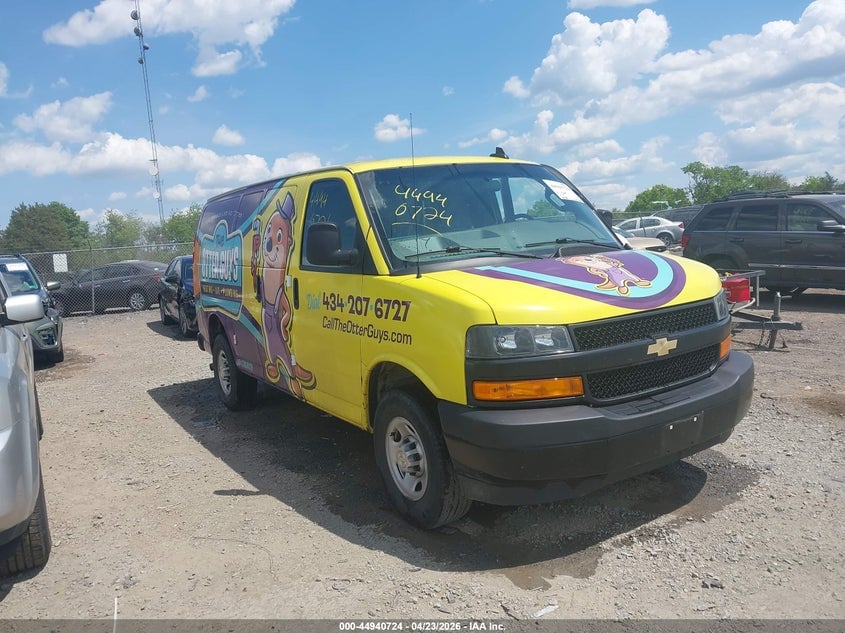 2023 CHEVROLET EXPRESS CARGO RWD 2500 REGULAR WHEELBASE WT | 1GCWGAFP2P1247590 | UPCARS