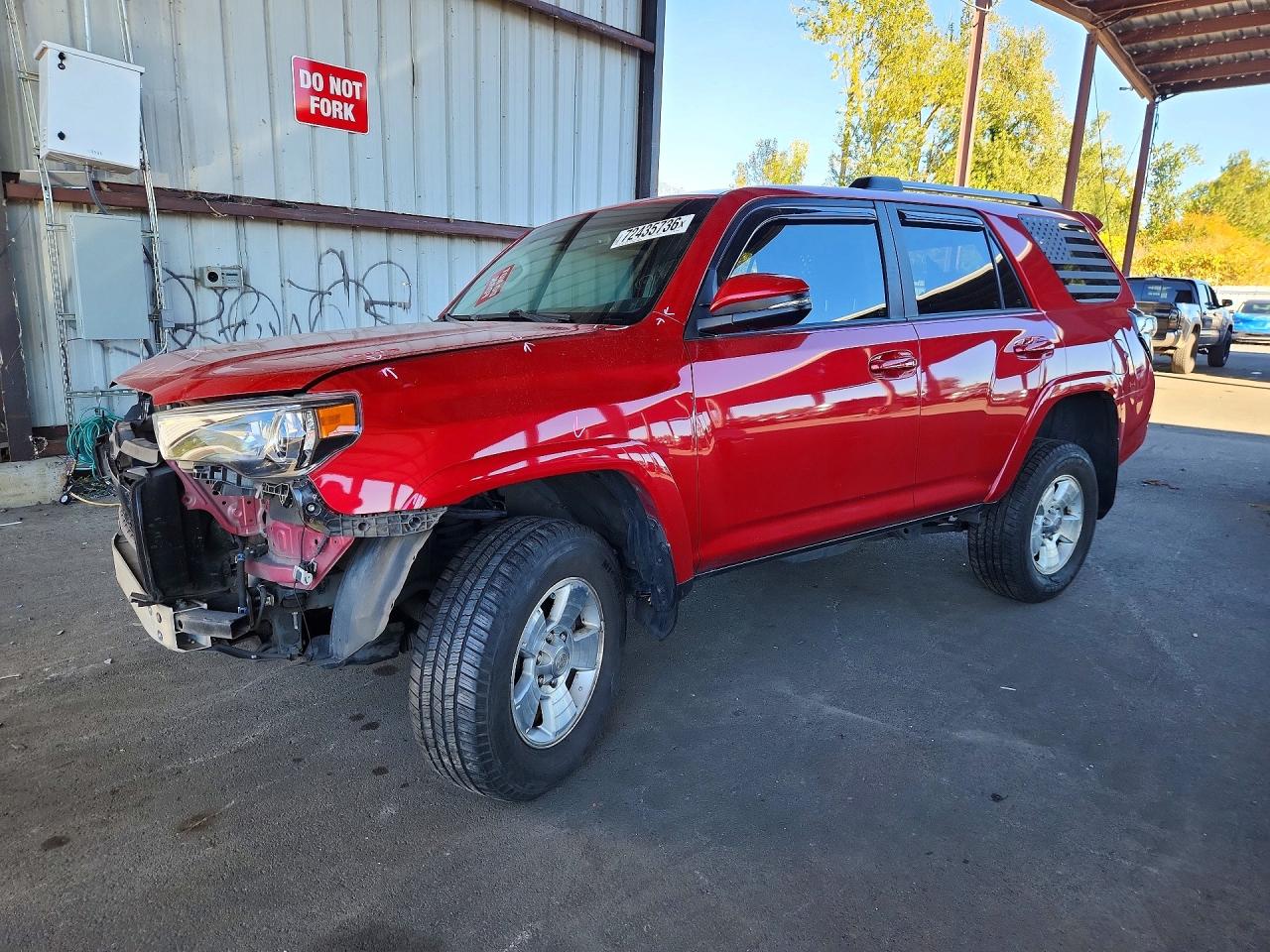 2021 TOYOTA 4RUNNER SR5 PREMIUM | JTENU5JR3M5851668 | UPCARS