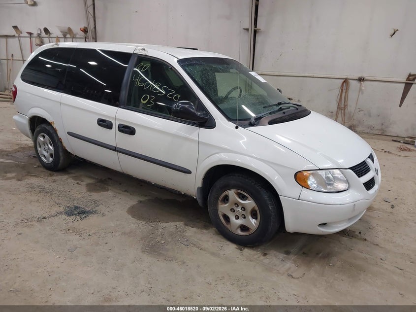 2003 DODGE GRAND CARAVAN SE | 1D8GP24343B167563 | UPCARS