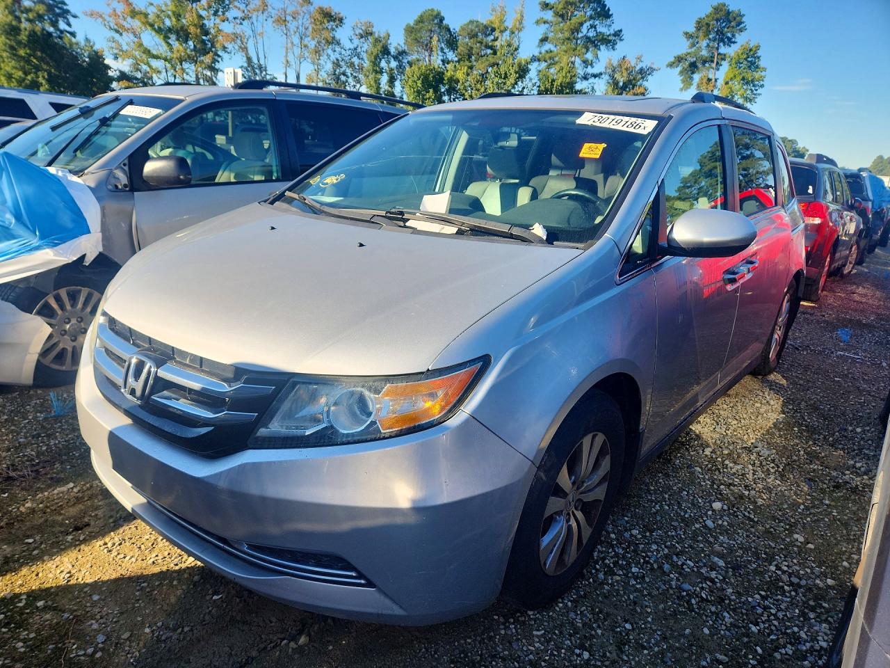2014 HONDA ODYSSEY EXL | 5FNRL5H62EB093665 | UPCARS
