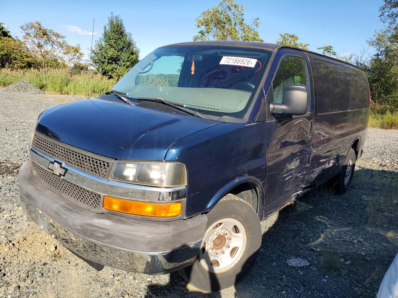 2008 CHEVROLET EXPRESS 2500 DELIVERY VAN | 1GCGG25C581145484 | UPCARS
