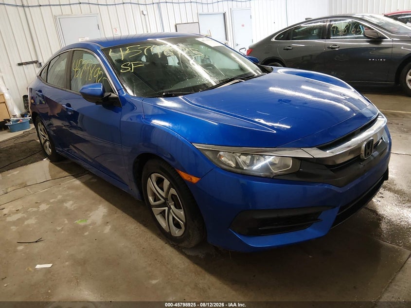 2018 HONDA CIVIC LX | 19XFC2F57JE036311 | UPCARS
