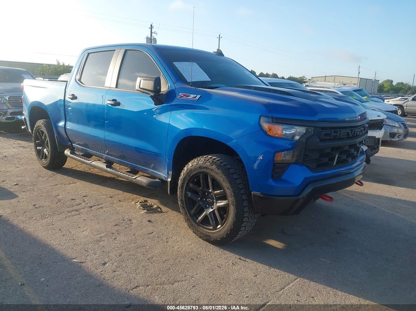2022 CHEVROLET SILVERADO 1500 4WD  SHORT BED CUSTOM TRAIL BOSS | 3GCPDCED2NG533356 | UPCARS