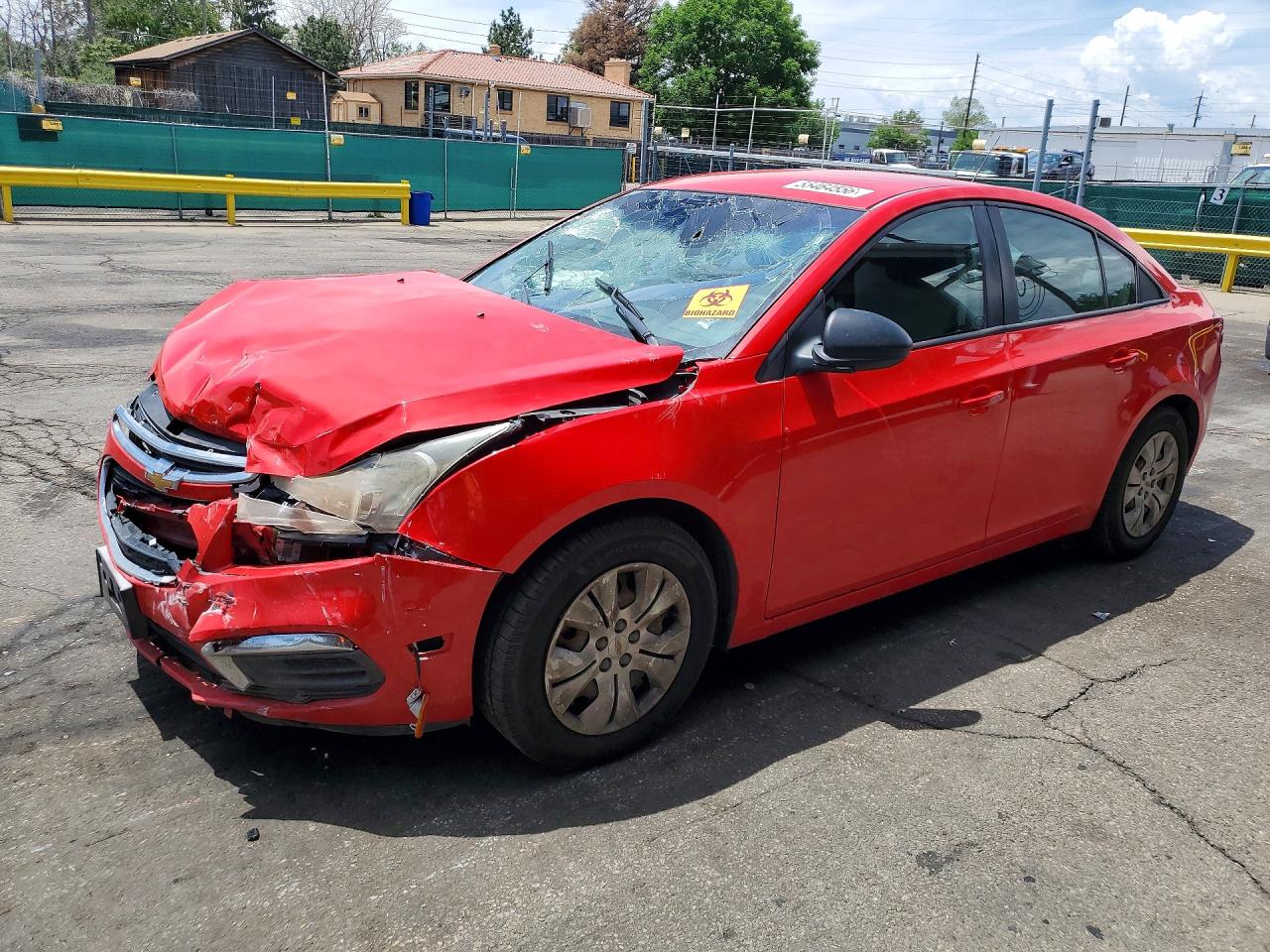 2016 CHEVROLET CRUZE LS | 1G1PC5SHXG7199994 | UPCARS