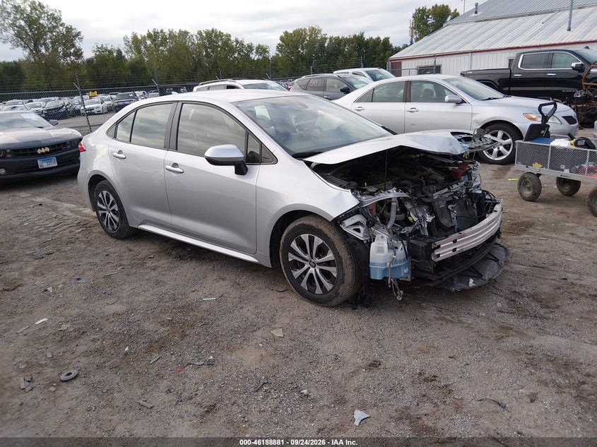 2022 TOYOTA COROLLA HYBRID LE | JTDEAMDE2NJ061917 | UPCARS