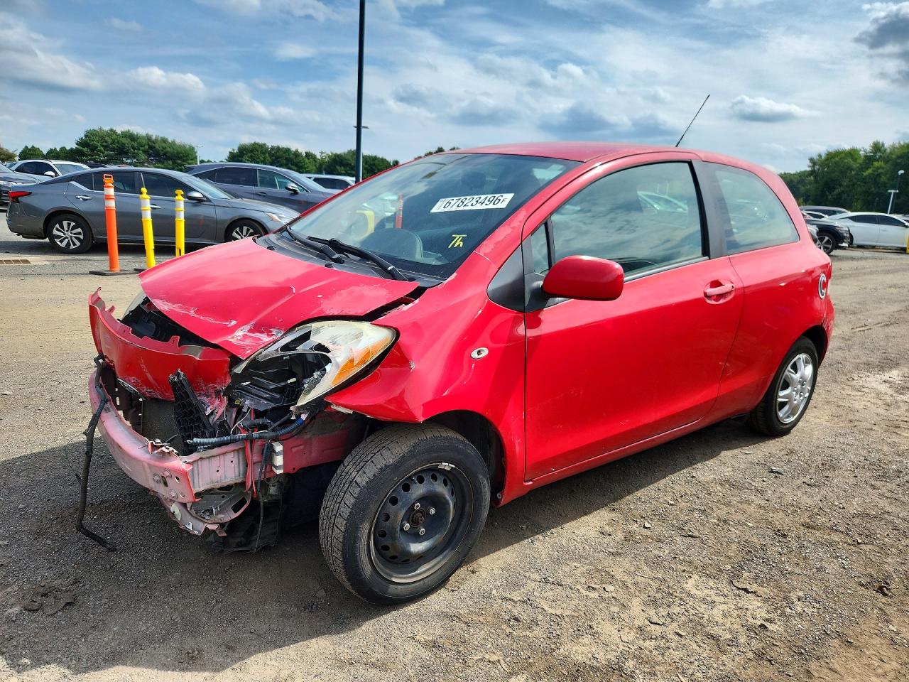 2010 TOYOTA YARIS BASE | JTDJT4K38A5304028 | UPCARS