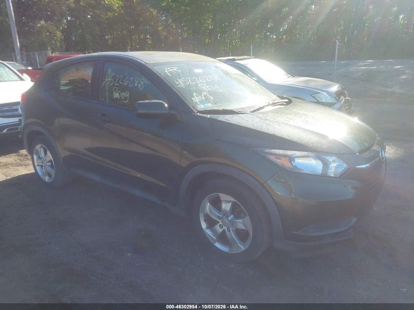2016 HONDA HR-V LX | 3CZRU5H38GM739416 | UPCARS