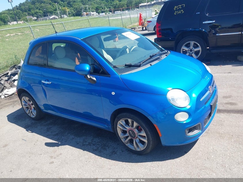 2015 FIAT 500 SPORT | 3C3CFFBRXFT696246 | UPCARS