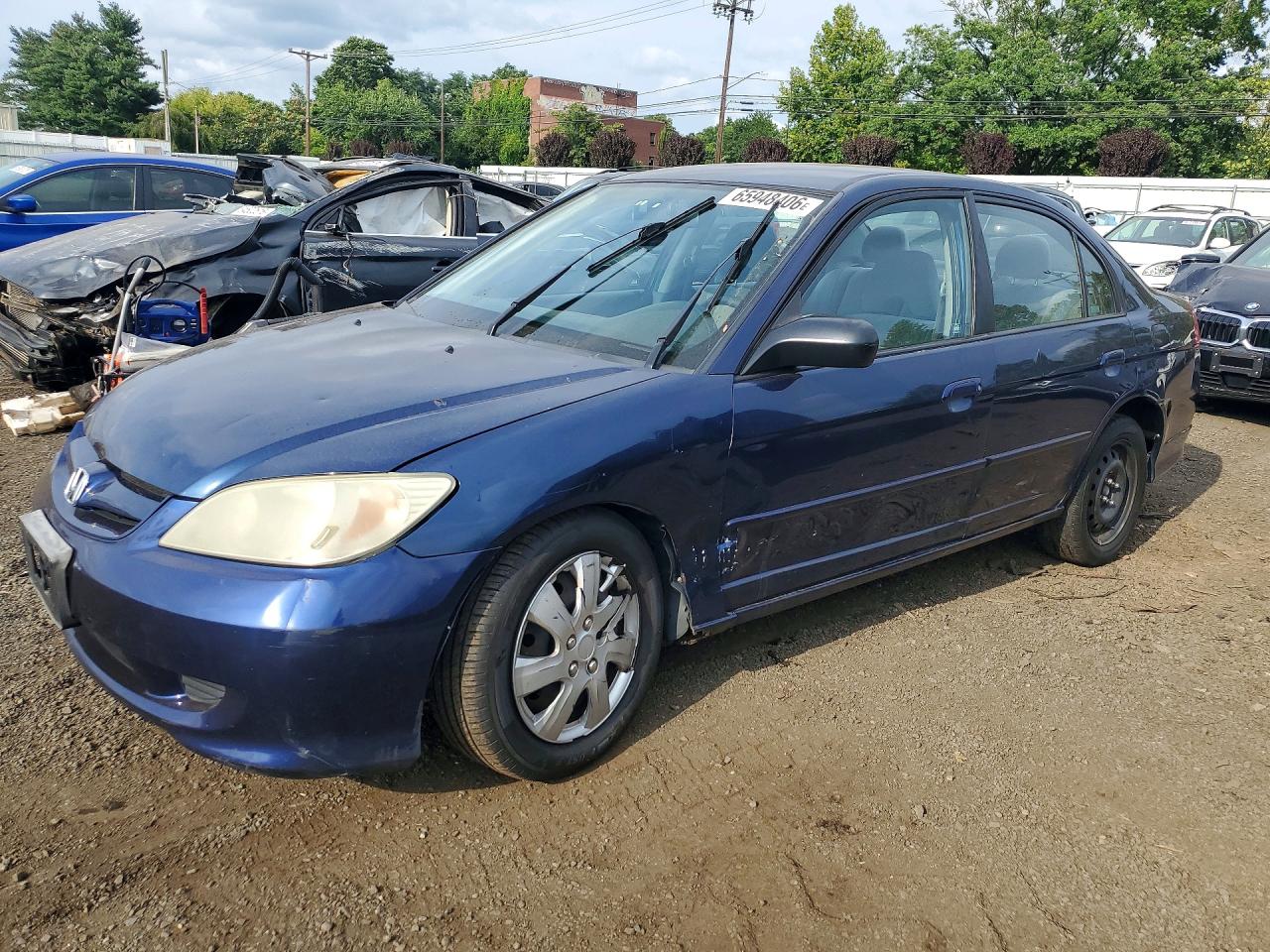 2005 HONDA CIVIC LX | 2HGES16685H512420 | UPCARS